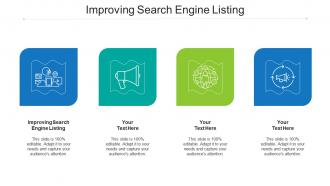 Improving search engine listing ppt powerpoint presentation summary outfit cpb