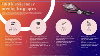 Improving Sporting Brand Recall Through Sports Marketing Campaigns MKT CD V Template Professionally