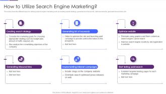 Improving Strategic Plan Of Internet Marketing How To Utilize Search Engine Marketing