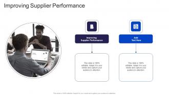 Improving Supplier Performance In Powerpoint And Google Slides Cpb