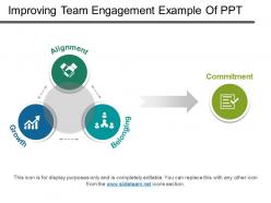 Improving team engagement example of ppt