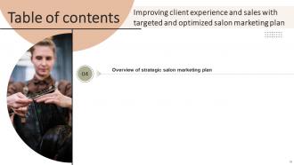 Improving The Client Experience And Sales With Targeted And Optimized Salon Marketing Plan Strategy CD V Informative Adaptable