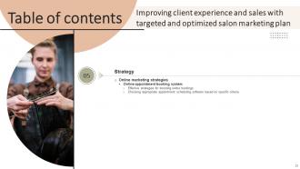 Improving The Client Experience And Sales With Targeted And Optimized Salon Marketing Plan Strategy CD V Aesthatic Adaptable