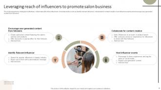 Improving The Client Experience And Sales With Targeted And Optimized Salon Marketing Plan Strategy CD V Image Pre-designed