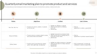Improving The Client Experience And Sales With Targeted And Optimized Salon Marketing Plan Strategy CD V Impactful Pre-designed