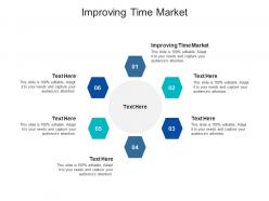 Improving time market ppt powerpoint presentation portfolio maker cpb