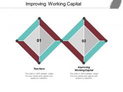 Improving working capital ppt powerpoint presentation file professional cpb
