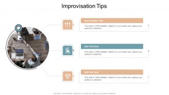 Improvisation Tips In Powerpoint And Google Slides Cpb