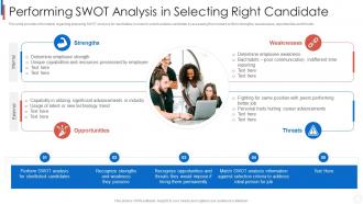 Improvising staff recruitment process pswot analysis in selecting right candidate