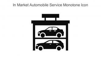 In Market Automobile Service Monotone Icon In Powerpoint Pptx Png And Editable Eps Format