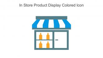 In Store Product Display Colored Icon In Powerpoint Pptx Png And Editable Eps Format