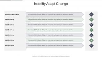 Inability Adapt Change In Powerpoint And Google Slides Cpb