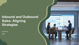 Inbound And Outbound Sales Aligning Strategies PPT Designs AT