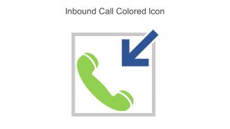 Inbound Call Colored Icon In Powerpoint Pptx Png And Editable Eps Format