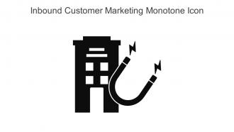 Inbound Customer Marketing Monotone Icon Icon In Powerpoint Pptx Png And Editable Eps Format