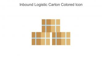 Inbound Logistic Carton Colored Icon In Powerpoint Pptx Png And Editable Eps Format