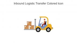 Inbound Logistic Transfer Colored Icon In Powerpoint Pptx Png And Editable Eps Format