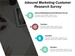 Inbound marketing customer research survey ppt powerpoint presentation infographics format ideas cpb