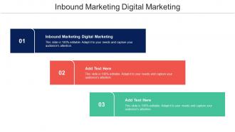 Inbound Marketing Digital Marketing Ppt Powerpoint Presentation Model Tips Cpb