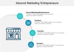 Inbound marketing entrepreneurs ppt powerpoint presentation icon template cpb