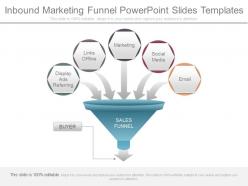 Inbound marketing funnel powerpoint slides templates