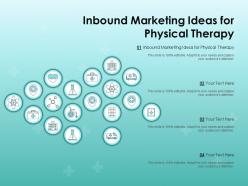 Inbound Marketing Ideas For Physical Therapy Ppt Powerpoint Presentation Ideas