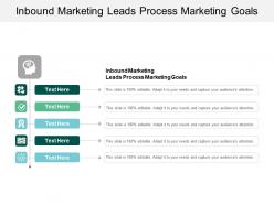Inbound marketing leads process marketing goals ppt powerpoint presentation icon visual aids cpb