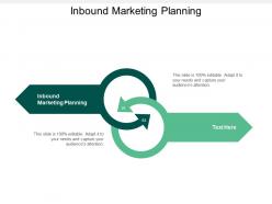 Inbound marketing planning ppt powerpoint presentation gallery background images cpb