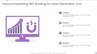 Inbound Marketing SEO Ranking For Lead Generation Icon