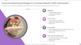 Inbound Marketing Strategies To Increase Website Traffic Generation