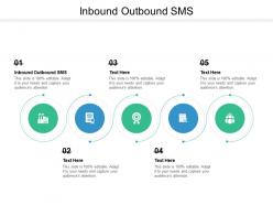 Inbound outbound sms ppt powerpoint presentation portfolio graphics cpb