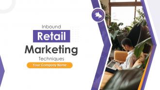 Inbound Retail Marketing Techniques Powerpoint Presentation Slides