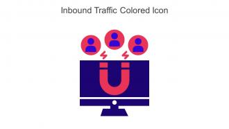 Inbound Traffic Colored Icon In Powerpoint Pptx Png And Editable Eps Format