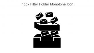 Inbox Filter Folder Monotone Icon In Powerpoint Pptx Png And Editable Eps Format
