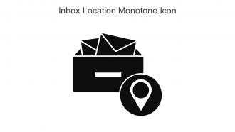 Inbox Location Monotone Icon In Powerpoint Pptx Png And Editable Eps Format