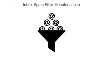 Inbox Spam Filter Monotone Icon In Powerpoint Pptx Png And Editable Eps Format