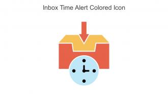 Inbox Time Alert Colored Icon In Powerpoint Pptx Png And Editable Eps Format