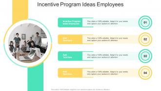 Incentive Program Ideas Employees In Powerpoint And Google Slides Cpb