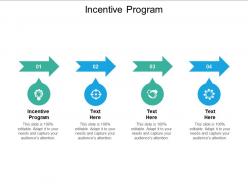 Incentive program ppt powerpoint presentation professional designs cpb