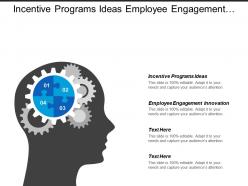 Incentive programs ideas employee engagement innovation company schedule cpb