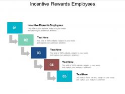 Incentive rewards employees ppt powerpoint presentation designs cpb