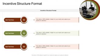 Incentive Structure Format In Powerpoint And Google Slides Cpb