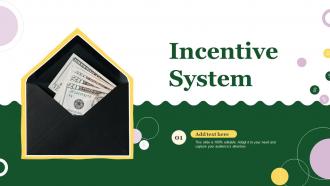 Incentive System Ppt Powerpoint Presentation File Diagrams