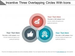 Incentive three overlapping circles with icons
