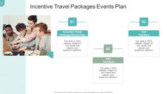 Incentive Travel Packages Events Plan In Powerpoint And Google Slides Cpb