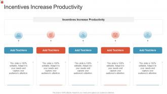 Incentives Increase Productivity In Powerpoint And Google Slides Cpb