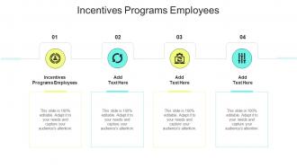 Incentives Programs Employees In Powerpoint And Google Slides Cpb