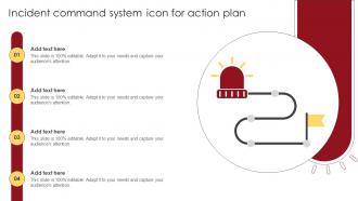 Incident Command System Icon For Action Plan