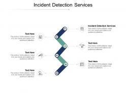 Incident detection services ppt powerpoint presentation file graphic tips cpb