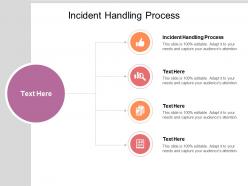 Incident handling process ppt powerpoint presentation pictures samples cpb
